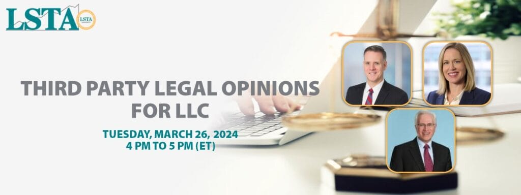 Third Party Legal Opinion Banner