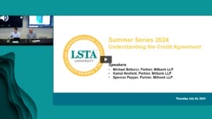 Understanding the Credit Agreement –  Day 3 – 2024 Summer Series (Replay)