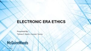 Banner_Electronic ERA Ethics_Presentation